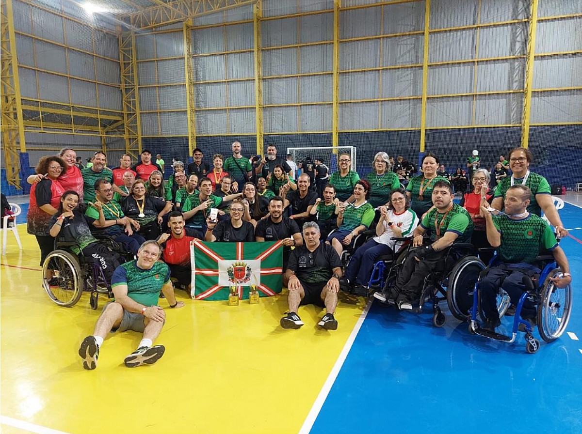 Curitiba é campeã no masculino e feminino no Parajaps 2025